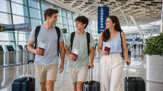 Traveler entering China visa-free under the 30-day policy