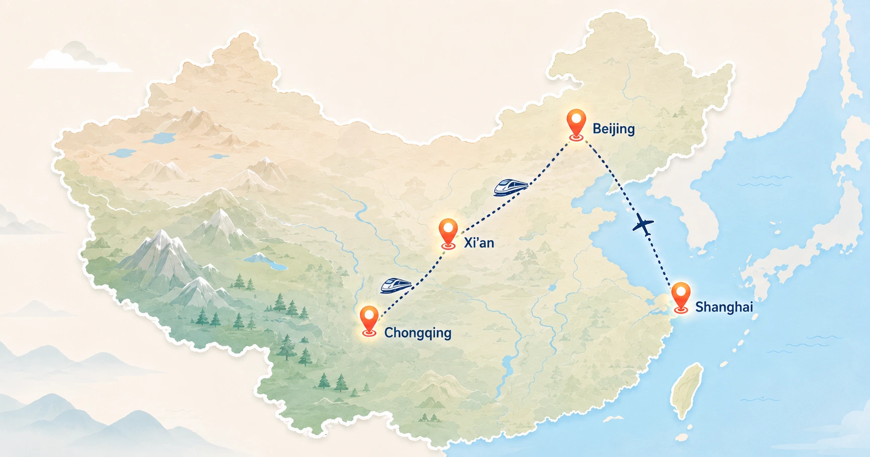 30-day China itinerary — Shanghai, Beijing, Xi'an and Chongqing