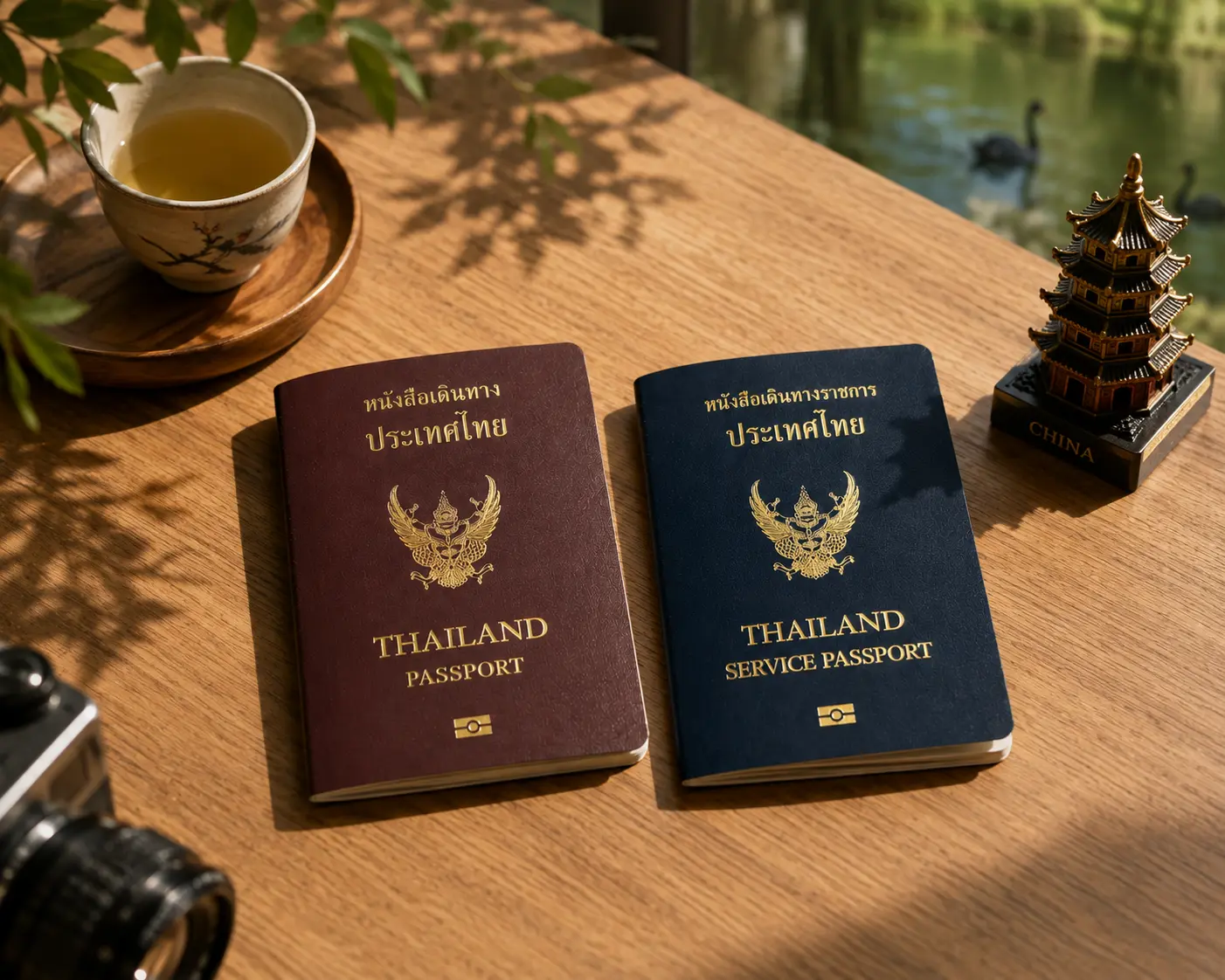 Ordinary passports from countries with a mutual visa exemption agreement with China